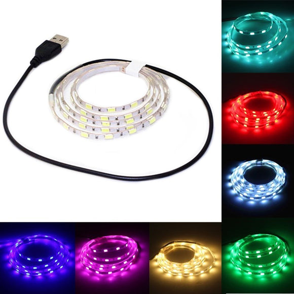 5MM Width 1M SMD5630 USB Waterproof LED Flexible Strip Tube Light for Outdoor Decoration DC5V