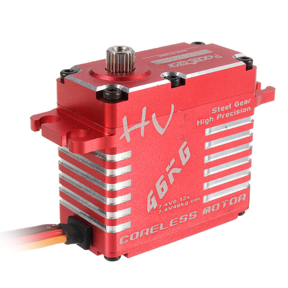 Racerstar CLS7346HV 180 46KG Coreless Matel Gear Digital Servo For RC Airplane Car Robot