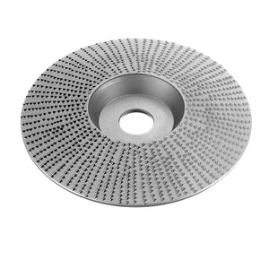 Drillpro 110mm Extreme Shaping Disc 16mm Bore Tungsten Carbide Wood Carving Disc Grinder Disc for 100 115 Angle Grinder Woodworking