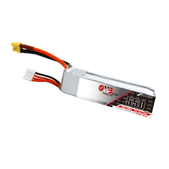 Gaoneng GNB 3S HV 11.4V 550MAH 50C/100C Lipo Battery XT30 for RC Drone