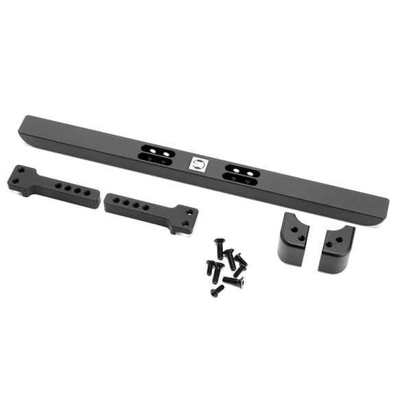 GRC Aluminum Rear Bumper Set Black For Traxxas TRX-4 RC Cars Crawler #GAX0079A