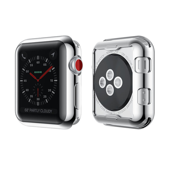 Bakeey Plating TPU Watch Protective Case For Apple Watch Series 3 38mm/42mm