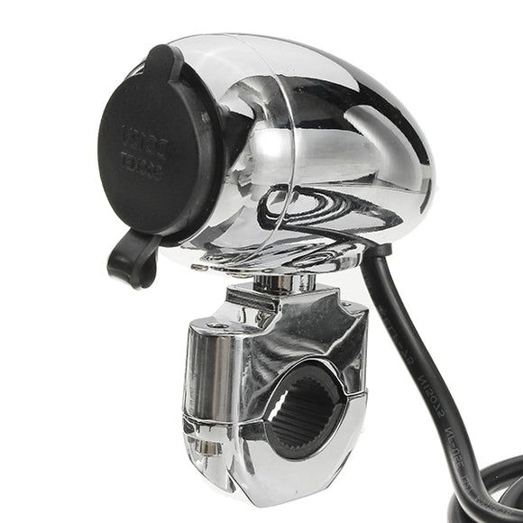 12V Cigarette Lighter Sockets USB Adapter Charger Mobile Phone For Motorcycle Riding Cycling