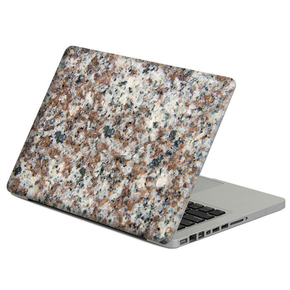 Removable Colorful Marble Pattern Self-adhesive Front &Black Skin Sticker For Macbook 13 Inch