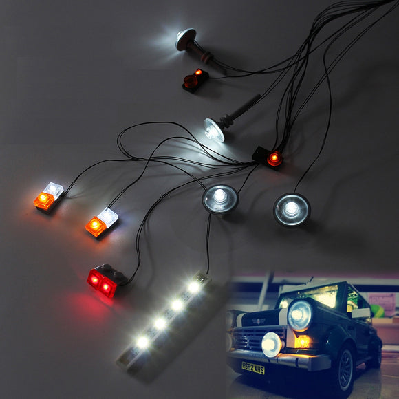 DIY LED Light Lighting Kit ONLY For LEGO Creator 10242 Mini Cooper USB Interface
