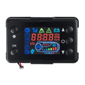 Parking Controller Air Diesel Heater LCD Switch W/4 Button Remote Control