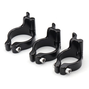 28.6/31.8/34.9mm Alloy Braze on Front Mech Derailleur Black Clamp