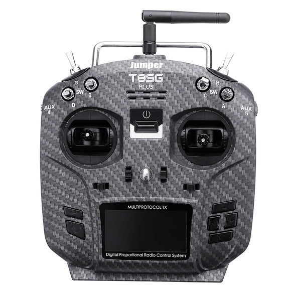 Jumper T8SG V2.0 Plus Carbon Special Edition Hall Gimbal Multi-protocol Advanced Transmitter for Flysky Frsky