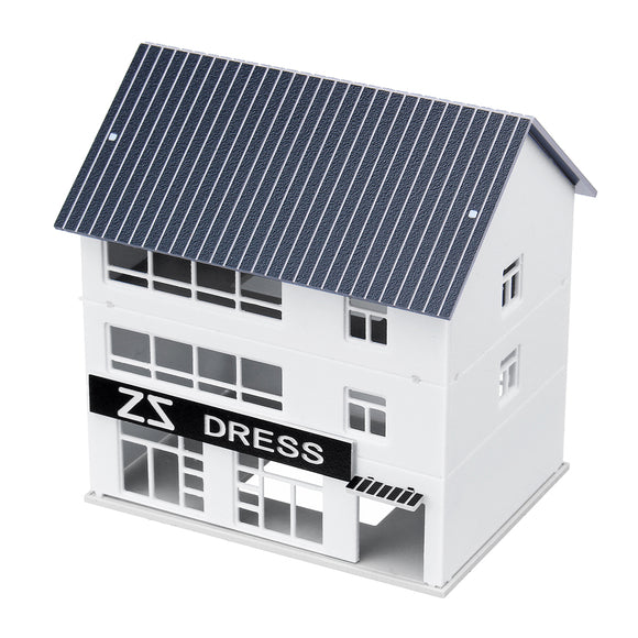 1/150 Outland Building Model N Scale Gauge Scene Story Dress Store Modern House