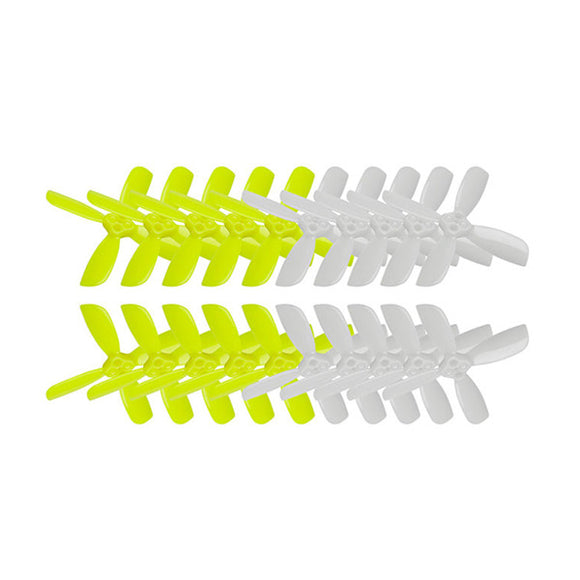 10 Pairs KINGKONG/LDARC 2035 51.6mm  4-blade Propeller CW CCW 1.5mm Mounting hole for RC Drone