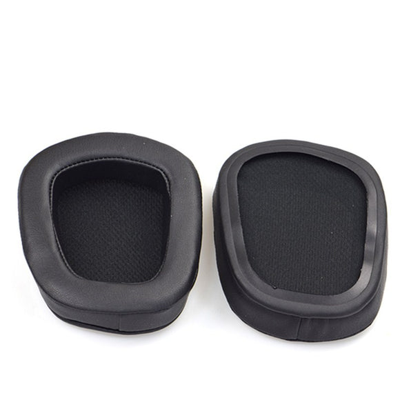 2Pcs PU Mesh Headphone Ear Cushion Pads Headband Cove for Logitech G633 G933 Cover