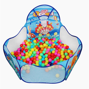Portable Kids Child Ball Pit Pool Play Tent Indoor Outdoor Game Fun Gift Novelties Toys