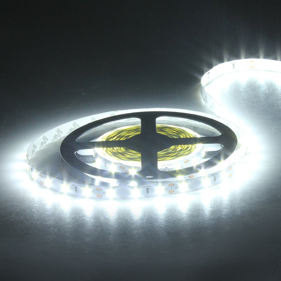 2PCS 5M Pure White 5630 SMD Non-waterproof 300 LED Strip Light for Decoration DC12V