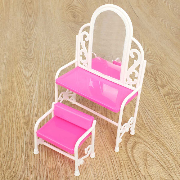 Pinky Dresser Dressing Table With Chairs Doll House