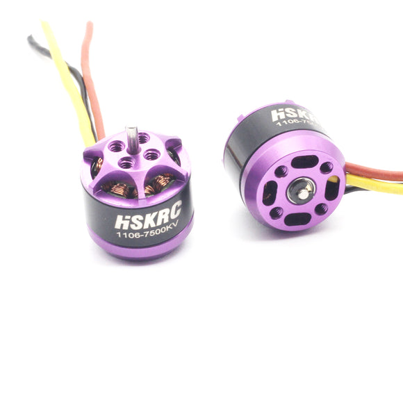 HSKRC 1106 7500KV Micro Brushless Motor 2-3S For RC Drone FPV Racing Multi Rotor