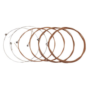 6Pcs IRIN A113 Acoustic Guitar Folk Guitar String Silver Plated 6 Sizes for Beginner