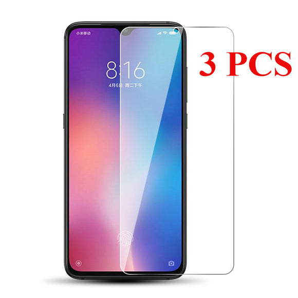 Bakeey 3PCS Anti-explosion HD Clear Tempered Glass Screen Protector for Xiaomi Mi9 / Xiaomi Mi 9 Transparent Edition