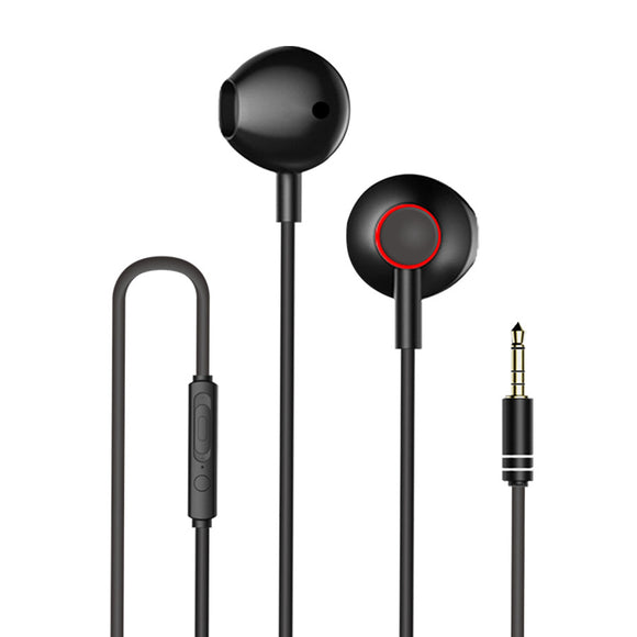 ZUZG E28 Stereo Wired Control Earphone In-Ear Sport Headset With Mic For Mobile Phones