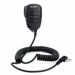 Retevis RS-111 2PIN Remote Speaker Microphone for Kenwood Retevis H777 RT5R RT22 RT3 RT5 Baofeng