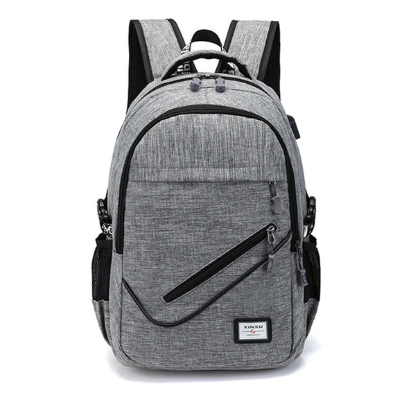 16 inch Laptop Multi-function Daily Rucksack Backpack with USB Charging Port