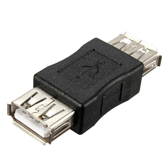 USB 2.0 Plug A Female to A Female Coupler Cord Adapter