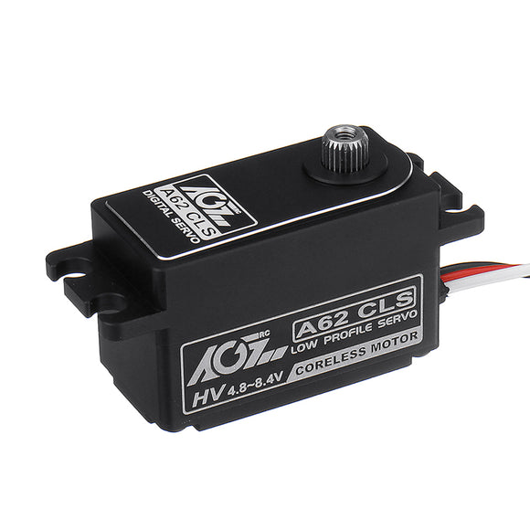 AGF A62CLS HV 12kg CNC Coreless Metal Gear Short-body Digital Servo For 1:8 1:10 RC Car