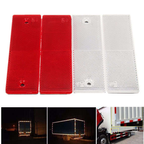 Universial Car Truck Plastic Reflective Sticker Reflection Reflector Warming Plate