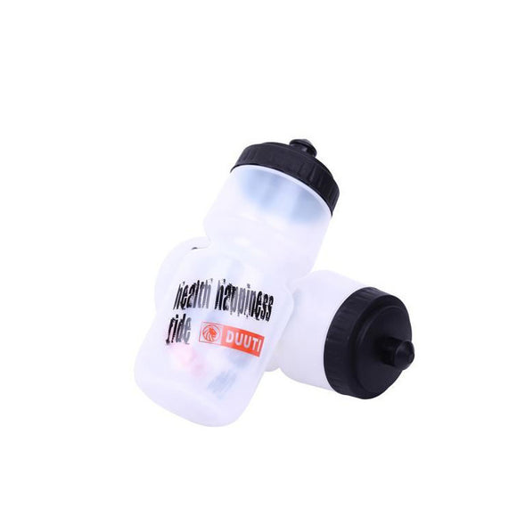 DUUTI WB-05 500ml Plastic Bike Bicycle Water Bottle Eco-friendly Half Transparent Ultralight Cycling