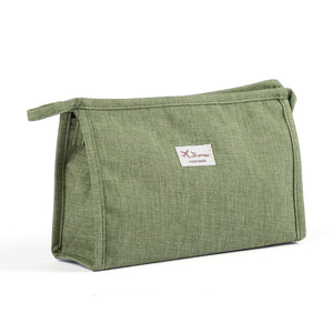Simple Frosted Cloth Travel Makeup Wash Bag