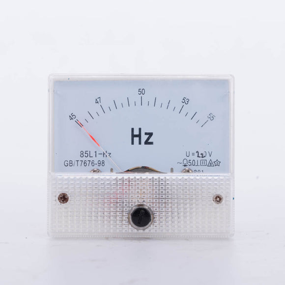 45~55HZ Common Use Pointer Type AC Frequency Meter Tester 85L1-hz Meter for Generator Parts