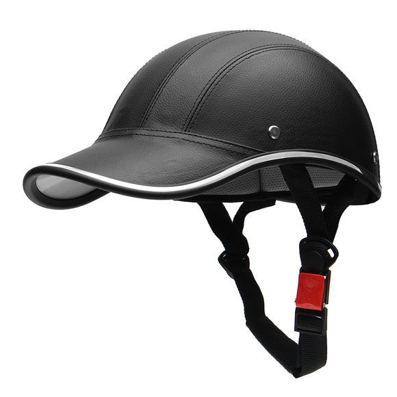 Half Helmet Baseball Cap Style Safety Hard Hat Open Face For Motorcycle Bike Scooter