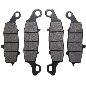 4pcs Front+Rear Brake Pads For KAWASAKI VN 800 900 1500 Vulcan Classic