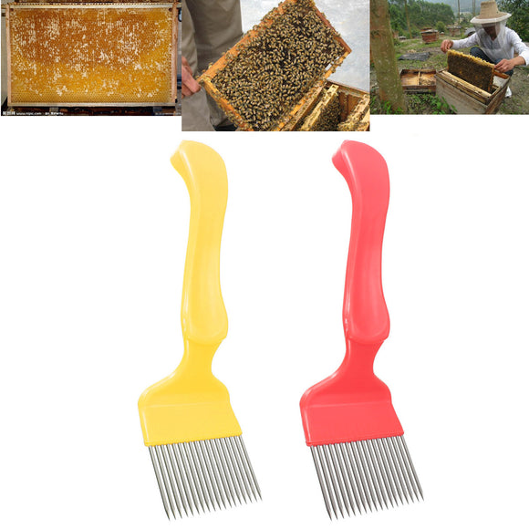 Stainless Steel Honey Comb Beekeeping Tine Uncapping Fork Hive Tool