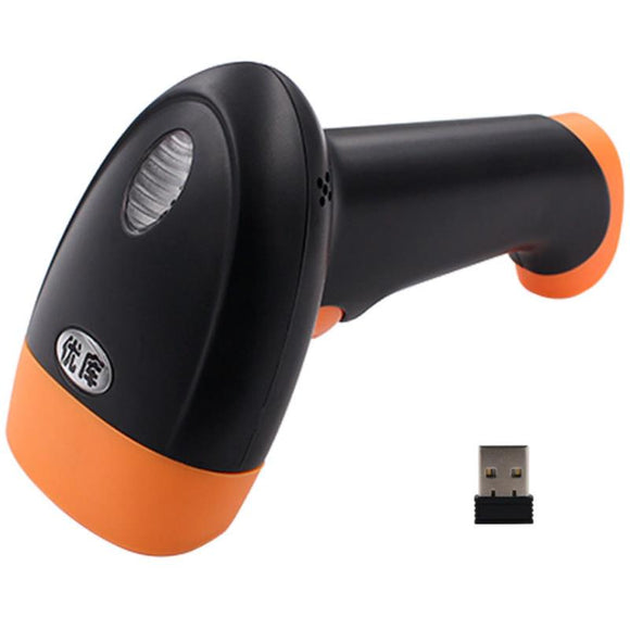 YOKO WMK40 1D/2D/QR 2.4G Wireless bluetooth Handheld Barcode Scanner CMOS Scanner USB Interface Laser Scanner for Supermaket