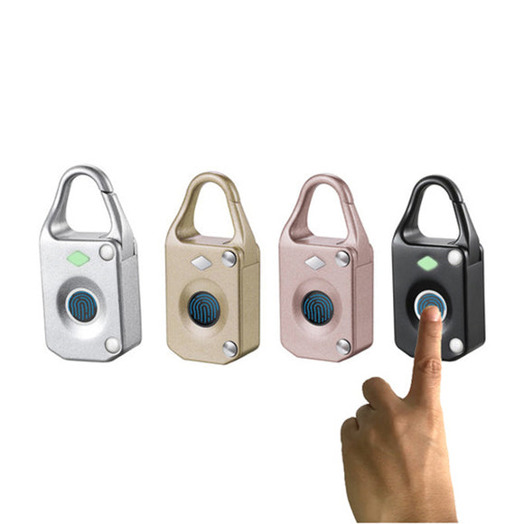 IPRee ZT10 Anti-theftl Electronic Smart Fingerprint Padlock Outdoor Travel Suitcase Bag Lock