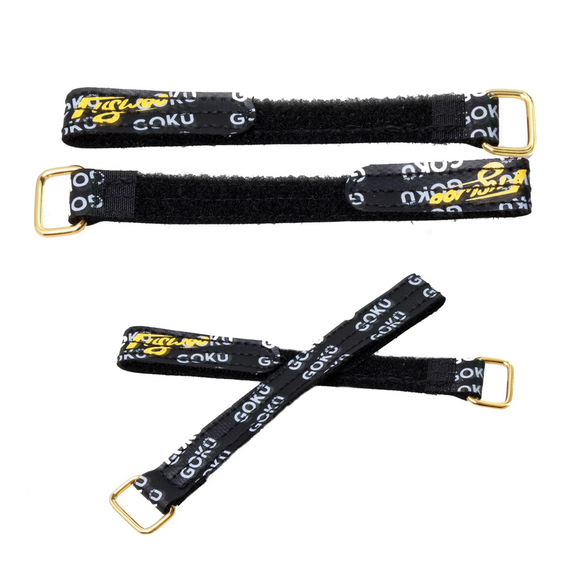 5 PCS Flywoo 15x180mm / 15x250mm Battery Strap Golden Metal Buckle for Lipo Battery RC Drone