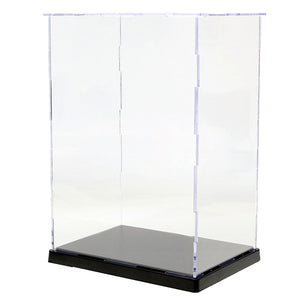 19x14x26.5cm Clear Acrylic Display Show Case Box Plastic Dustproof Protection Tray