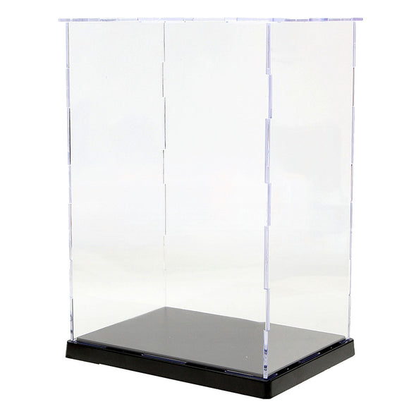 19x14x26.5cm Clear Acrylic Display Show Case Box Plastic Dustproof Protection Tray