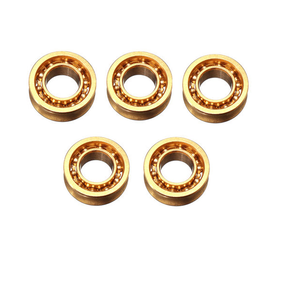 5pcs R188 6.35x12.7x4.762mm Gold Bearing