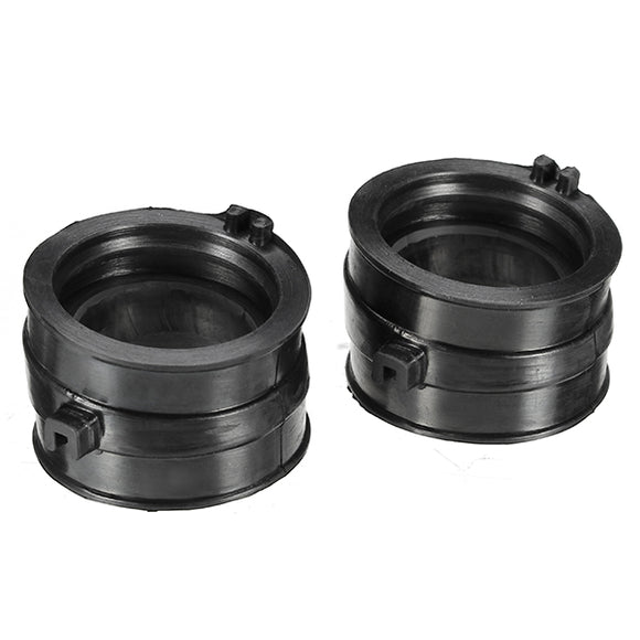 2pcs Motorcycle Carburetor Interface Pipe Adapter Manifold Rubber Gum For HONDA Steed 400 VT600
