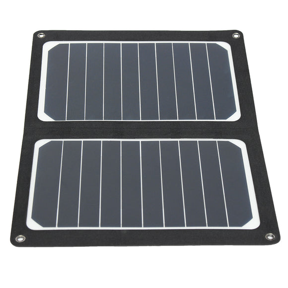 10W 6V 6mm Slim & Light USB Solar Panel External Battery Charger Power Bank Pad