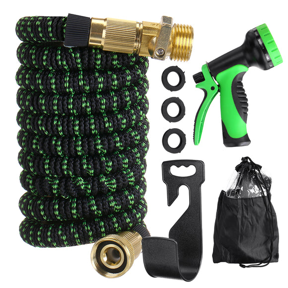 Expandable Garden EU/US Hose Durable Flexible Lightweight Water Hose Spray