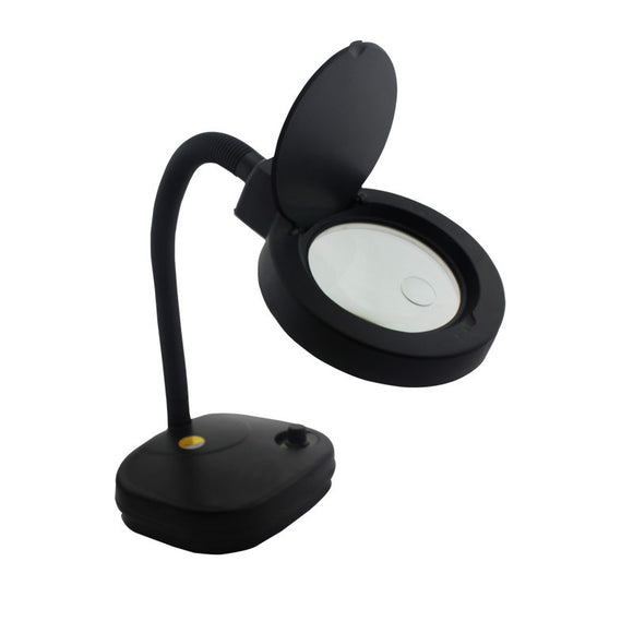 BES BST-208L 5X 10X Magnification Adjustable LED Magnifying Glass Table Lamp Magnifier For Mobile