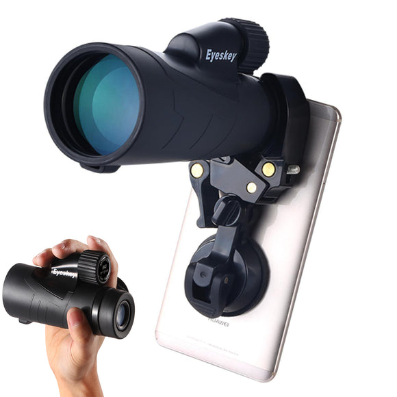 Eyeskey 8x42/10x42 Monocular HD Lens Telescope Nigh Vision Nitrogenization Waterproof