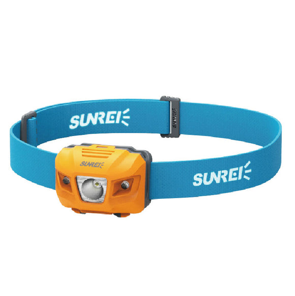 SUNREI Youdo4 335LM XPG3 S3 + 2 x Red Light 56.5g 7 Modes Intelligent Circuit IPX6 Headlamp