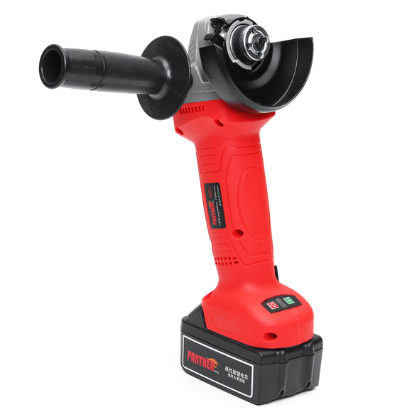 8800mA 48V 11000r/min 4 Inch Electric Angle Grinder Cordless Cutting Tool with Rechargeable Battery