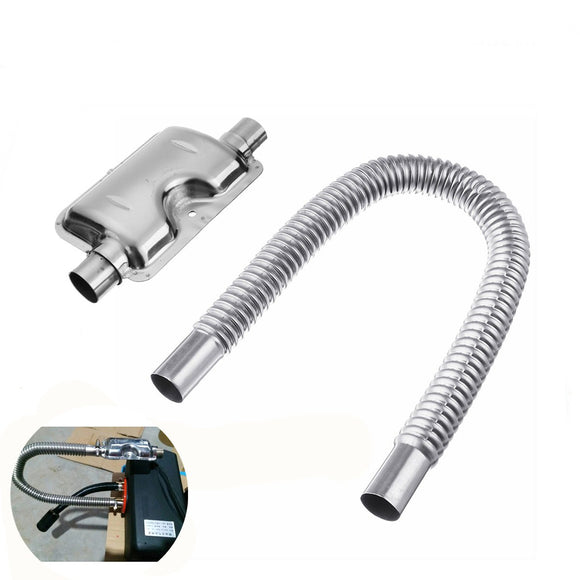 24mm Air Diesel Heater Exhuast System Stainless Steel Exhuast Pipe Caravan RVs'