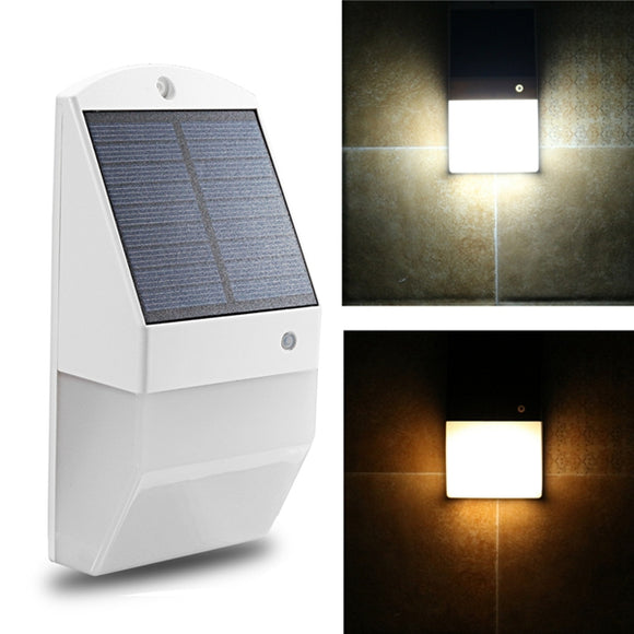 Solar Power 25 LED PIR Motion Sensor Wall Light Waterproof Outdoor Yard Garden Landscape Lamp