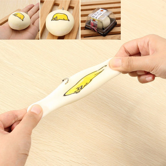 Lazy Egg 5.5cm Squishy Squeeze Stretch Stress Reliever Creative Gift Phone Bag Decor