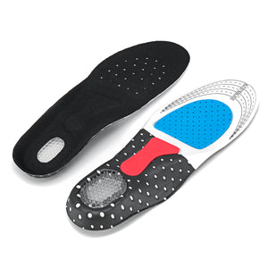 40-46 Size Men Women Fashion Silica Gel Insole Orthotic Sport Running Shoes Insoles Pain Relief